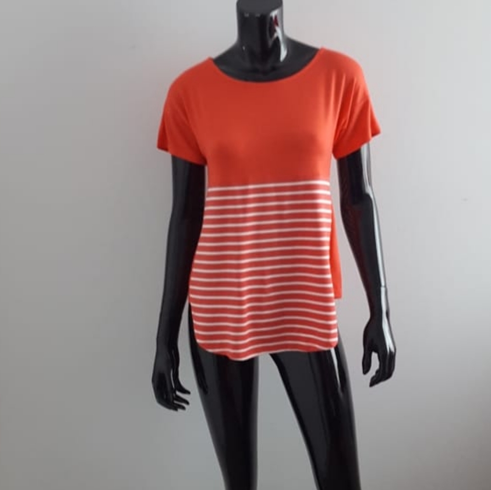 FitOnPoint Stunning Round Neck Short Sleeve Top (J)